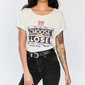 Junk Food Vintage MTV Choose or Lose 92 T Shirt